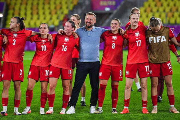 2026.09.08 Katowice Pilka nozna Mistrzostwa Swiata w Pilce Noznej Kobiet FIFA U-20 Polska 2026 Sezon 2026 Polska - Meksyk N z Oliwia Zwiazek, Maja Zielinska, Zuzanna Grzywinska, Marcin Kasprowicz, Zuzanna Witek, Lena Swirska, Weronika Arasniewicz, radosc, wygrana, zwyciestwo Foto Marcin Bulanda PressFocus 2026.09.08 Katowice Football FIFA U-20 Womens World Cup Poland Season 2026 Polska - Meksyk Oliwia Zwiazek, Maja Zielinska, Zuzanna Grzywinska, Marcin Kasprowicz, Zuzanna Witek, Lena Swirska, Weronika Arasniewicz, radosc, wygrana, zwyciestwo Credit: Marcin Bulanda PressFocus NEWSPIX.PL --- newspix.pl