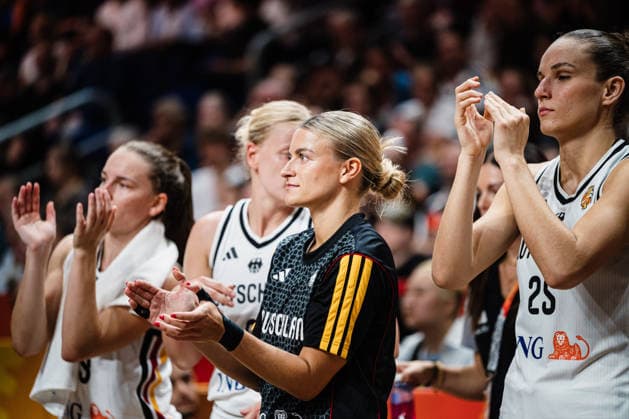 FIBA Women™s Basketball World Cup 2026: Deutschland vs. Südkorea, 08.09.2026 Alexandra Wilke (Deutschland, 3); Basketball, FIBA Women™s Basketball World Cup 2026, Final Phase, Qualifikation fürs Viertelfinale: Deutschland vs. Südkorea am 08.09.2026 in der Uber Arena, Berlin Copyright: xBEAUTIFULxSPORTS Tonhäuserx