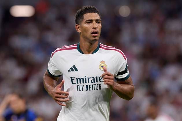September 8, 2026, Madrid, Spain: Jude Bellingham (Real Madrid CF) is seen in action during the UEFA Champions League 2026 2027 match between Real Madrid CF and FC Internazionale Milano.Final score: Real Madrid CF 2-1 FC Internazionale Milano Madrid Spain - ZUMAs197 20260908_aaa_s197_266 Copyright: xFedericoxTitonex
