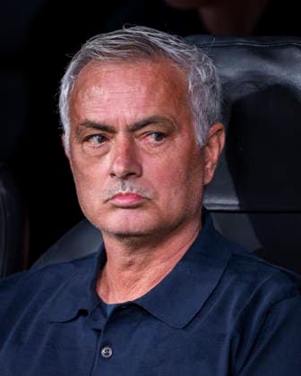 Real Madrid C.F. v FC Internazionale Milano - UEFA Champions League 2026 27 League Phase MD1 MADRID, SPAIN - SEPTEMBER 8: Jose Mourinho, head coach of Real Madrid CF, sits on the bench prior to the UEFA Champions League 2026 27 League Phase MD1 match between Real Madrid C.F. and FC Internazionale Milano at Estadio Santiago Bernabeu on September 8, 2026 in Madrid, Spain. Madrid Estadio Bernabeu Madrid Spain Copyright: xAlbertoxGardinx AGardin_20260908_Foot_Cha_Rea_Mad_Inter_0243