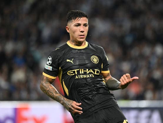 FC Porto v Manchester City - UEFA Champions League PORTO, PORTUGAL - SEPTEMBER 28: Enzo Fernandez of Man City in action during the UEFA Champions League 2026 27 League Phase MD1 match between FC Porto and Manchester City at Estadio do Dragao on September 08, 2026 in Porto, Portugal. Alex Juarez Anadolu Porto Portugal. Editorial use only. Please get in touch for any other usage.  Copyright: x2026xAnadoluxAlexxJuarezx