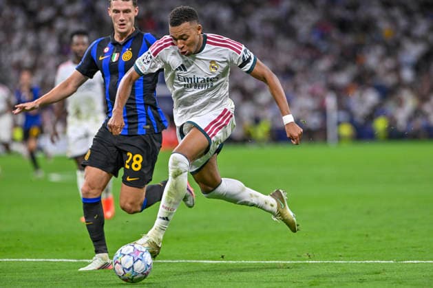 September 8, 2026, Madrid, Madrid, Spain: 10 KYLIAN MBAPPE of Real Madrid CF in action during the match on Matchday 1 of the group stage of the 2026 27 UEFA Champions League between REAL MADRID C.F. and F.C. INTERNAZIONALE MILANO, played at the Bernabo u Stadium on September 8, 2026, in Madrid, Spain. Madrid Spain - ZUMAc312 20260908_zsp_c312_418 Copyright: xOscarxManuelxSanchezx