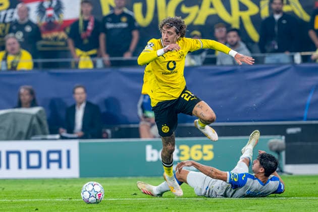 DORTMUND - Borussia Dortmund forward Fabio Silva during the UEFA Champions League match between Borussia Dortmund and Villarreal at BVB Stadion Dortmund on 8 September 2026 in Dortmund, Germany. (Photo by DeFodi Images) -