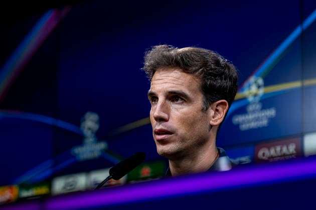 DORTMUND - Villarreal CF coach Inigo Perez during the UEFA Champions League match between Borussia Dortmund and Villarreal at BVB Stadion Dortmund on 8 September 2026 in Dortmund, Germany. (Photo by DeFodi Images) -