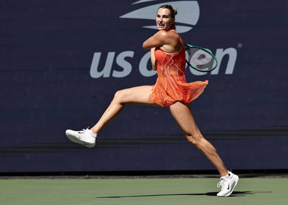 Aryna Sabalenka, Damen Einzel, Ladies Singles, US Open Championships, Billie Jean King National Tennis Center, Flushing Meadows, New York, USA . Copyright: xJuergenxHasenkopfx