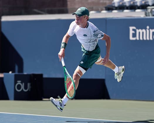 Oliver Majdandzic (GER), Jungen Einzel, Boys Singles Tennis - US Open 2026 - Grand Slam - Billie Jean King Tennis Center - New York - New York - USA - 8 September 2026. Copyright: xJuergenxHasenkopfx