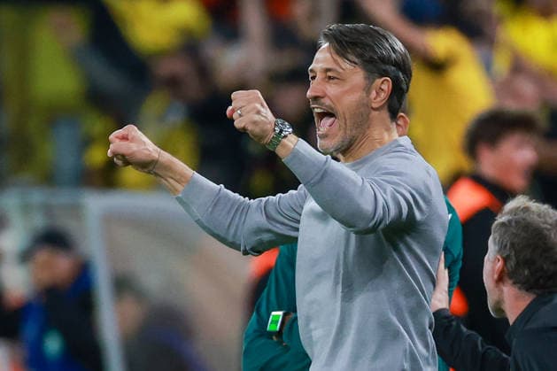 UEFA Champions League - Borussia Dortmund - FC Villarreal am 08.09.2026 im Signal Iduna Park in Dortmund Trainer Niko Kovac (Dortmund) jubelt und freut sich über das Tor zum 2 zu 1