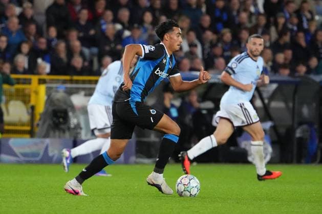 Felix Lemarechal of Club Brugge Club Brugge v Aston Villa, UEFA Champions League, League Stage, Football, Jan Breydel Stadium, Brugge, Belgium - 08 Sep 2026Brugge Jan Breydel Stadium Belgium  Copyright: xDavexWInter Shutterstockx 17139355lr