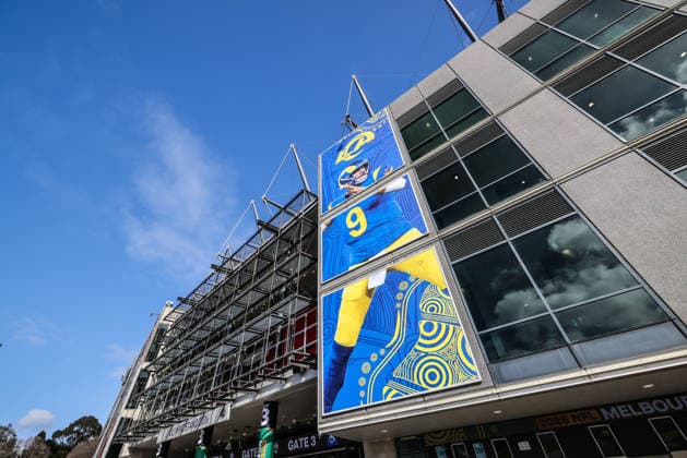 September 9, 2026, Melbourne, Victoria, Australia: Atmnosphere and preparations at Melbourne Cricket Ground before the LA Rams play the San Francisco 49ers. Shot on September 09, 2026 in Melbourne, Australia. Melbourne Australia - ZUMAp121 20260909_zsp_p121_010 Copyright: xChrisxPutnamx