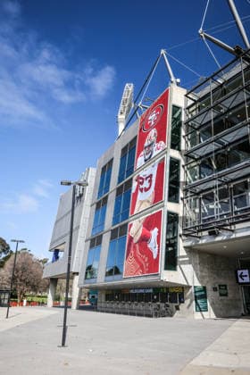 September 9, 2026, Melbourne, Victoria, Australia: Atmnosphere and preparations at Melbourne Cricket Ground before the LA Rams play the San Francisco 49ers. Shot on September 09, 2026 in Melbourne, Australia. Melbourne Australia - ZUMAp121 20260909_zsp_p121_012 Copyright: xChrisxPutnamx