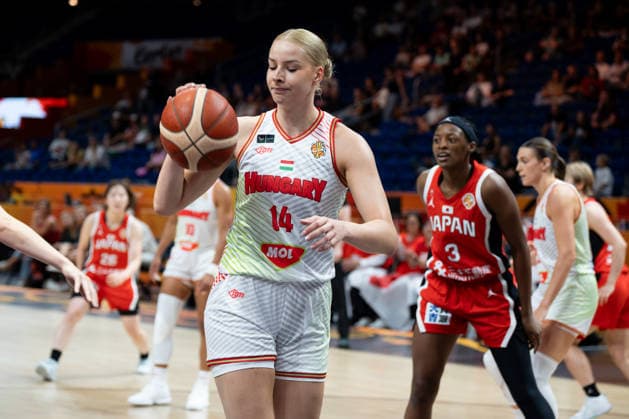 Hungary V Japan: Qualification To Quarter-Finals - FIBA Women s Basketball World Cup Germany 2026 Dorka Juhasz plays during the FIBA Women s Basketball World Cup 2026 qualification match between Hungary and Japan in Berlin, Germany, on September 8, 2026. Berlin Germany  Copyright: xMarcinxGolbax originalFilename:golba-hungaryv260908_npFCs.jpg