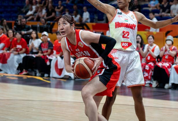 Hungary V Japan: Qualification To Quarter-Finals - FIBA Women s Basketball World Cup Germany 2026 Yuki Miyazawa plays during the FIBA Women s Basketball World Cup 2026 qualification to quarter-finals match between Hungary and Japan in Berlin, Germany, on September 8, 2026. Berlin Germany  Copyright: xMarcinxGolbax originalFilename:golba-hungaryv260908_npqu7.jpg
