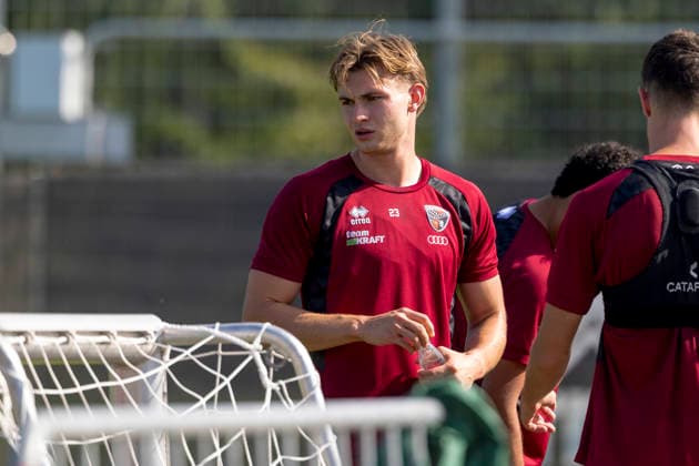 Ingolstadt, Deutschland 08. September 2026: 3. Liga - 2026 2027 - FC Ingolstadt 04 - Training Im Bild: Jasper Maljojok (FCI) Trainingsgelände Audi Sportpark Bayern Copyright: xFotostandx xSchäferx