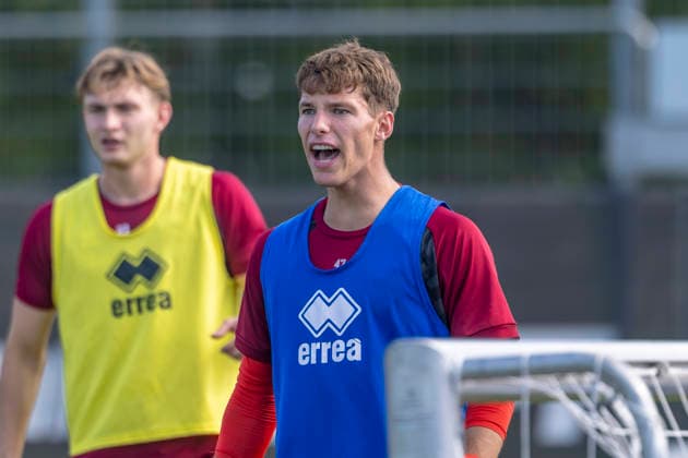 Ingolstadt, Deutschland 08. September 2026: 3. Liga - 2026 2027 - FC Ingolstadt 04 - Training Im Bild: Torwart David Klein (FCI) Trainingsgelände Audi Sportpark Bayern Copyright: xFotostandx xSchäferx