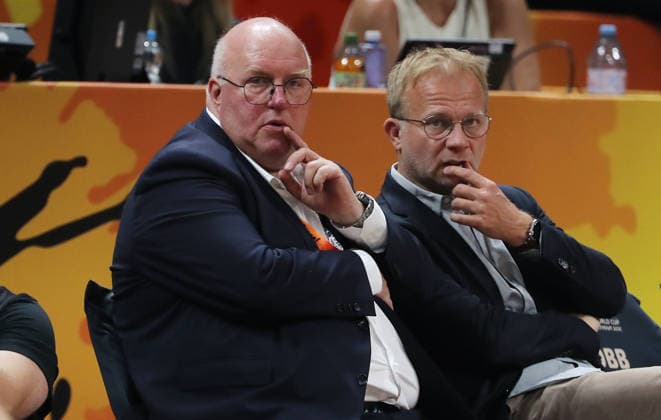 li. DBB Präsident Ingo Weiss Basketball FIBA World Cup Weltmeisterschaft Frauen WM Saison 2026 2027 08.09.2026 DBB Deutschland GER vs Südkorea KOR