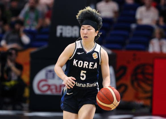 -h5- am Ball Aktion Oberkörper Basketball FIBA World Cup Weltmeisterschaft Frauen WM Saison 2026 2027 08.09.2026 DBB Deutschland GER vs Südkorea KOR
