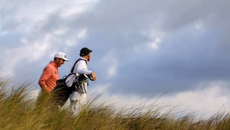 2026 Amgen Irish Open - Pro-Am, Trump International Golf Links, Doonbeg 9 9 2026 Seamus Power walks up the first hole Seamus Power walks up the first hole 9 9 2026  Copyright: xx BB2_5551