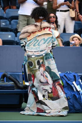 FLUSHING NY- SEPTEMBER 07: Elena Rybakina Vs Naomi Osaka in Louis Armstrong Stadium during The US Open at the USTA Billie Jean King National Tennis Center on September 7, 2026 in Flushing Queens. Credit mpi04 MediaPunch Copyright: xmpi04x Copyright: xIMAGO MediaPunchx