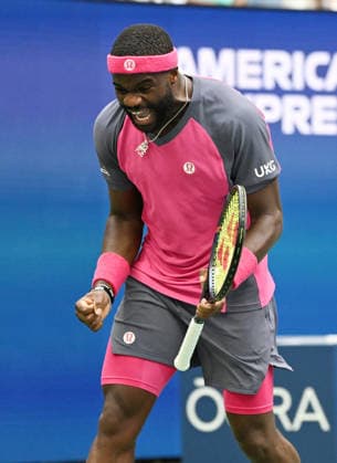 FLUSHING NY- SEPTEMBER 08: Frances Tiafoe Vs Alex Michelsen on Arthur Ashe Stadium during The US Open at the USTA Billie Jean King National Tennis Center on September 8, 2026 in Flushing Queens. Copyright: xmpi04 MediaPunchx