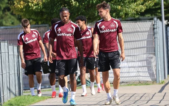 08.09.2026 - Fussball - 2. Fussball - Bundesliga - Saison 2026 2027 - 1. FC Nürnberg Nuernberg FCN ( Club ) - Training - Sportfoto Zink DoGe - xdoxgex - Mohamed Ali Zoma (23, 1. FC Nürnberg FCN ) Andrea Ceresoli (14, 1. FC Nürnberg FCN ) *** 08 09 2026 Soccer 2 Bundesliga 2026–2027 Season 1 FC Nuremberg Nuremberg FCN Club Training Sports Photo Zink DoGe xdoxgex Mohamed Ali Zoma 23, 1 FC Nuremberg FCN Andrea Ceresoli 14, 1 FC Nuremberg FCN