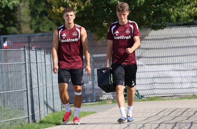 08.09.2026 - Fussball - 2. Fussball - Bundesliga - Saison 2026 2027 - 1. FC Nürnberg Nuernberg FCN ( Club ) - Training - Sportfoto Zink DoGe - xdoxgex - Finn Ole Becker (22, 1. FC Nürnberg FCN ) Kristian Mandic (36, 1. FC Nürnberg FCN ) *** 08 09 2026 Soccer 2 German Bundesliga 2026–2027 Season 1 FC Nuremberg Nuremberg FCN Club Training Sports Photo Zink DoGe xdoxgex Finn Ole Becker 22, 1 FC Nuremberg FCN Kristian Mandic 36, 1 FC Nuremberg FCN