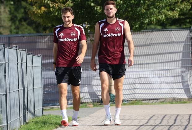 08.09.2026 - Fussball - 2. Fussball - Bundesliga - Saison 2026 2027 - 1. FC Nürnberg Nuernberg FCN ( Club ) - Training - Sportfoto Zink DoGe - xdoxgex - Adam Markhiev (6, 1. FC Nürnberg FCN ) Styopa Mkrtchyan (5, 1. FC Nürnberg FCN )ä *** 08 09 2026 Soccer 2 Soccer Bundesliga 2026–2027 Season 1 FC Nuremberg Nuremberg FCN Club Training Sports Photo Zink DoGe xdoxgex Adam Markhiev 6, 1 FC Nuremberg FCN Styopa Mkrtchyan 5, 1 FC Nuremberg FCN ä