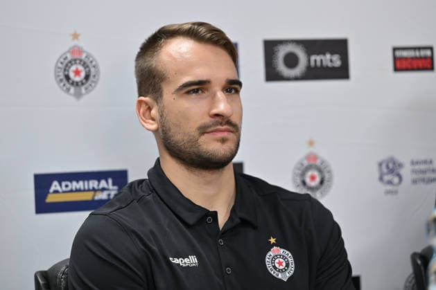 PARTIZAN vs FUCHSE BERLIN IVAN MICIC handball Partizan vs Fuschse Berlin EHF Champions league press conference, PK, Pressekonferenz at Aleksandar Nikolic Pionir arena, Belgrade 09.09.2026 Foto: HANDBALL, PARTIZAN, FUCHSE BERLIN, EHF CHAMPIONS LEAGUE, PRESS CONFERENCE Belgrade Aleksandar Nikolic Pionir arena Serbia Copyright: xMarkoxMetlas xMNxPressx
