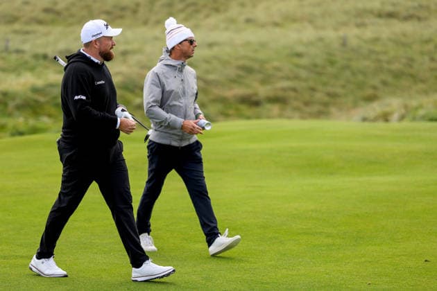 2026 Amgen Irish Open - Pro-Am, Trump International Golf Links, Doonbeg 9 9 2026 Shane Lowry walks up to the eighth green Shane Lowry walks up to the eighth green 9 9 2026  Copyright: xx BB2_6019