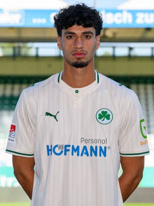 08.09.2026 - SpVgg Greuther Fürth ( Kleeblatt Spielvereinigung ) - 2. BL Fussball Bundesliga - Saison 2026 2027 - Fototermin Porträttermin Vorstellung Präsentation Pressetermin - - Einzelbild Einzelfoto Portrait Porträt Kopfbild - Omar Megeed (18, SpVgg Greuther Fürth ) *** September 8, 2026 SpVgg Greuther Fürth Kleeblatt Spielvereinigung 2nd Division Soccer Bundesliga 2026–2027 Season Photo Shoot Portrait Session Introduction Presentation Press Conference Single Image Individual Photo Portrait Headshot Omar Megeed, 18, SpVgg Greuther Fürth