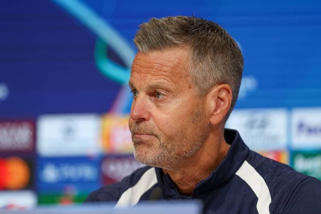 Kjetil Knutsen (FK Bodo Glimt, Chef-Trainer) bei der Pressekonferenz, GER, Abschlusstraining und Pressekonferenz, FK Bodo Glimt, Fussball, UEFA Champions League, 1. Spieltag, LigaPhase, Saison 2026 2027, 09.09.2026, GER, Abschlusstraining und Pressekonferenz, FK Bodo Glimt, Fussball, UEFA Champions League, 1. Spieltag, LigaPhase, Saison 2026 2027, 09.09.2026 Muenchen Copyright: xEibner-Pressefoto JennixMaulx EP_JML