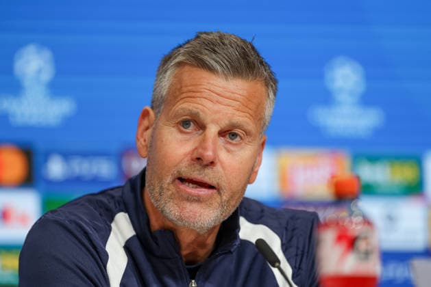 Kjetil Knutsen (FK Bodo Glimt, Chef-Trainer) bei der Pressekonferenz, GER, Abschlusstraining und Pressekonferenz, FK Bodo Glimt, Fussball, UEFA Champions League, 1. Spieltag, LigaPhase, Saison 2026 2027, 09.09.2026, GER, Abschlusstraining und Pressekonferenz, FK Bodo Glimt, Fussball, UEFA Champions League, 1. Spieltag, LigaPhase, Saison 2026 2027, 09.09.2026 Muenchen Copyright: xEibner-Pressefoto JennixMaulx EP_JML