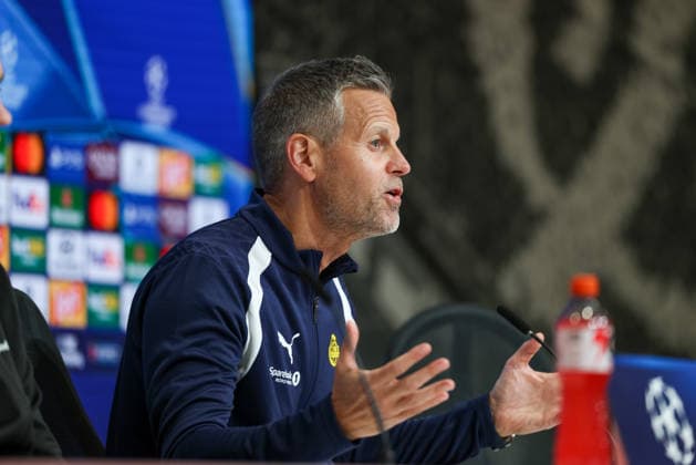 Kjetil Knutsen (FK Bodo Glimt, Chef-Trainer) bei der Pressekonferenz, GER, Abschlusstraining und Pressekonferenz, FK Bodo Glimt, Fussball, UEFA Champions League, 1. Spieltag, LigaPhase, Saison 2026 2027, 09.09.2026, GER, Abschlusstraining und Pressekonferenz, FK Bodo Glimt, Fussball, UEFA Champions League, 1. Spieltag, LigaPhase, Saison 2026 2027, 09.09.2026 Muenchen Copyright: xEibner-Pressefoto JennixMaulx EP_JML