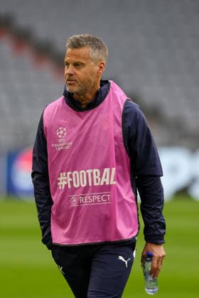 Kjetil Knutsen (FK Bodo Glimt, Chef-Trainer) beim Training, GER, Abschlusstraining und Pressekonferenz, FK Bodo Glimt, Fussball, UEFA Champions League, 1. Spieltag, LigaPhase, Saison 2026 2027, 09.09.2026, GER, Abschlusstraining und Pressekonferenz, FK Bodo Glimt, Fussball, UEFA Champions League, 1. Spieltag, LigaPhase, Saison 2026 2027, 09.09.2026 Muenchen Copyright: xEibner-Pressefoto JennixMaulx EP_JML