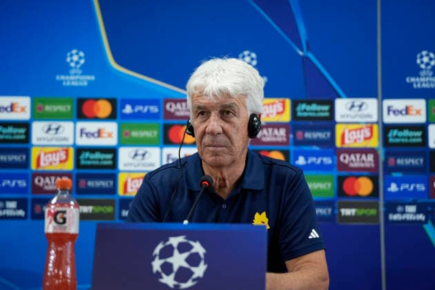 September 9, 2026, Kadikoy, Istanbul, Turkey: AS Roma coach Gian Piero Gasperini holds a press conference, PK, Pressekonferenz before a training session at Sukru Saracoglu Stadium in Istanbul, Turkey, on September 9, 2026, on the eve of the UEFA Champions League first round, football match against Fenerbahce. Kadikoy Turkey - ZUMAu194 20260909_zip_u194_010 Copyright: xTolgaxUluturkx