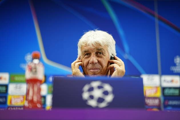 AS Roma Training Session And press conference, PK, Pressekonferenz - UEFA Champions League 2026 27 League Phase MD1 Manager of AS Roma, Gian Piero Gasperini during the press conference on day ahead of the UEFA Champions League 2026 27 League Phase MD1 at Fenerbahce Sukru Saracoglu Spor Kompleksi on September 9, 2026 in Istanbul, Turkey. Istanbul Fenerbahce Sukru Saracoglu Spor Kompleksi Turkey Copyright: xYagizxGurtug PSxImagesxYagizxGurtugx