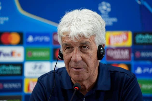 September 9, 2026, Kadikoy, Istanbul, Turkey: AS Roma coach Gian Piero Gasperini holds a press conference, PK, Pressekonferenz before a training session at Sukru Saracoglu Stadium in Istanbul, Turkey, on September 9, 2026, on the eve of the UEFA Champions League first round, football match against Fenerbahce. Kadikoy Turkey - ZUMAu194 20260909_zip_u194_014 Copyright: xTolgaxUluturkx