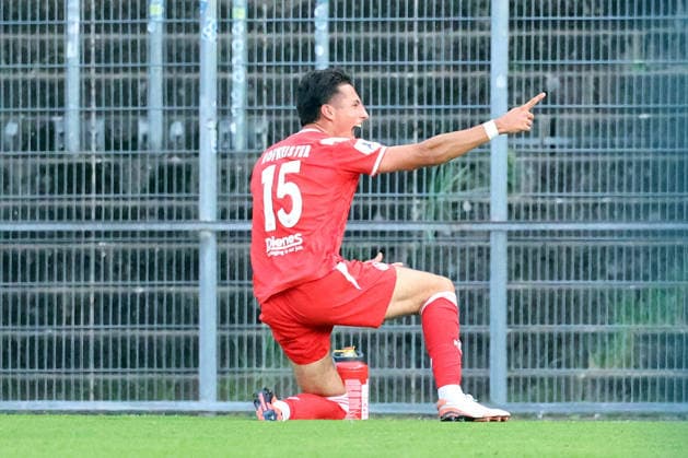 09.09.2026, xrekx, Fussball Regionalliga Suedwest, FC Homburg - 1.FC Kaiserslautern II v.l. Torjubel nach dem Tor zum celebrating the goal celebrate 0:1 durch Dion Hofmeister (1.FC Kaiserslautern II) Homburg