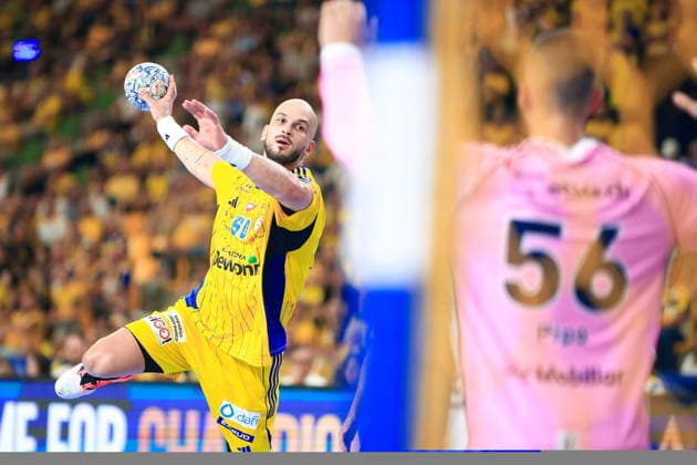 2026.09.09 Kielce Pilka reczna , Liga Mistrzow EHF , sezon 2026 27 Industria Kielce - HC Kriens Lucerna N z Artsem Karalek Foto Tomasz Fafara PressFocus 2026.09.09 Kielce Handball , EHF Champions League , 2026 2027 season Industria Kielce - HC Kriens Lucerna Artsem Karalek Credit: Tomasz Fafara PressFocus NEWSPIX.PL --- newspix.pl 