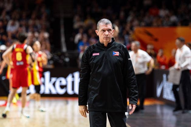 Gerardo Batista (Puerto Rico, Trainer) enttaeuscht Enttaeuschung, GER, Puerto Rico vs. China, Basketball, FIBA Women s World Cup 2026, Qualifikation fuers Viertelfinale, 09.09.2026 GER, Puerto Rico vs. China, Basketball, FIBA Women s World Cup 2026, Qualifikation fuers Viertelfinale, 09.09.2026 Berlin Copyright: xEibner-Pressefoto MaxxVincenx EP_MVN