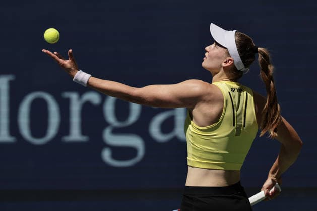 Elena Rybakina (KAZ), Damen Einzel, Ladies Singles, US Open Championships, Billie Jean King National Tennis Center, Flushing Meadows, New York, USA . Copyright: xJuergenxHasenkopfx