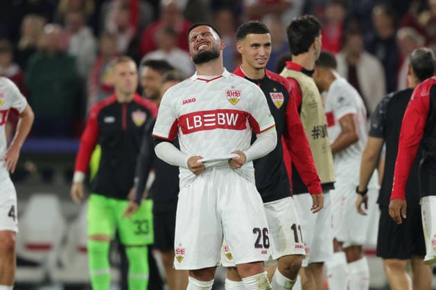Stuttgart , Fußball UEFA Champions League VfB Stuttgart vs. Viking Stavanger , Deniz Undav (VfB)