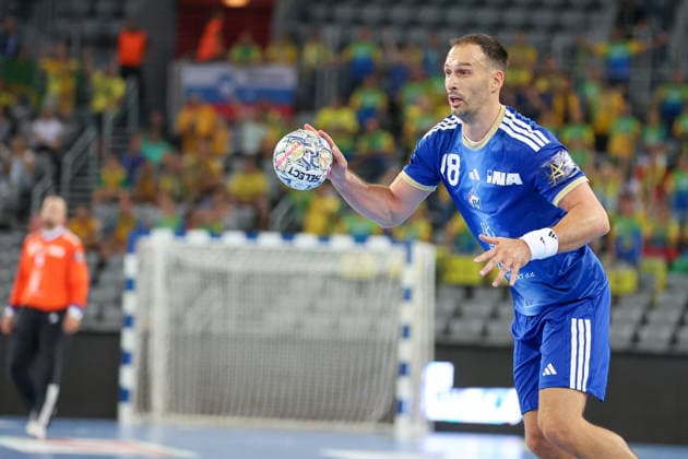 HC Zagreb v RK Celje Pivovarna Lasko - EHF Champions League Men Group Phase - Group C ZAGREB, CROATIA - SEPTEMBER 9: Igor Karacic of HC Zagreb in action during the EHF Champions League Men Group Phase match between HC Zagreb and RK Celje Pivovarna Lasko at Arena Zagreb on September 9, 2026 in Zagreb, Croatia.  MatijaxHabljak PIXSELL