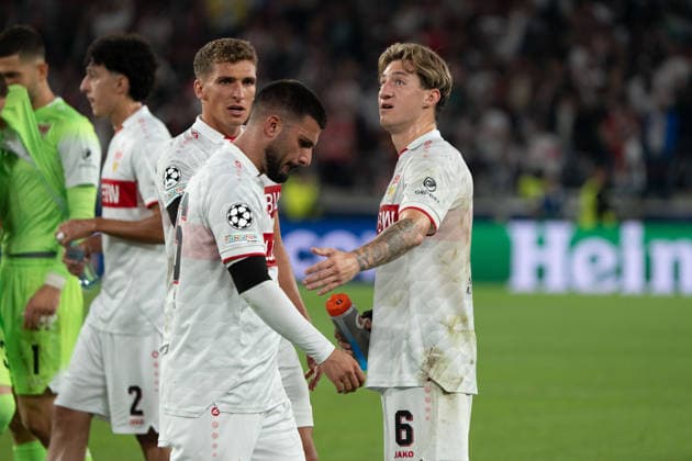 Deniz Undav (VfB Stuttgart, 26), enttäuscht, GER, VfB Stuttgart vs. Viking FK Stavanger, Fussball, UEFA Champions League, Spieltag 1, Spielzeit 2026 2027, 09.09.2026, GER, VfB Stuttgart vs. Viking FK Stavanger, Fussball, UEFA Champions League, Spieltag 1, Spielzeit 2026 2027, 09.09.2026, Stuttgart Copyright: xEibner-Pressefoto EdwardxCheungx EP_ECG