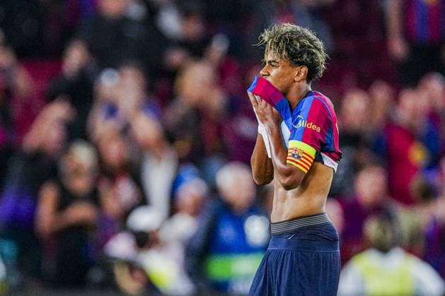 BARCELONA - Lamine Yamal of FC Barcelona, Barca after the UEFA Champions League match between FC Barcelona and Feyenoord at the Spotify Camp Nou on 09 September 2026 in Barcelona, Spain. GEERT VAN ERVEN ANP UEFA Champions League 2026 27 xVIxANPxSportx xMarcelxterxBalsxIVx 567780087 originalFilename: 567780087.jpg