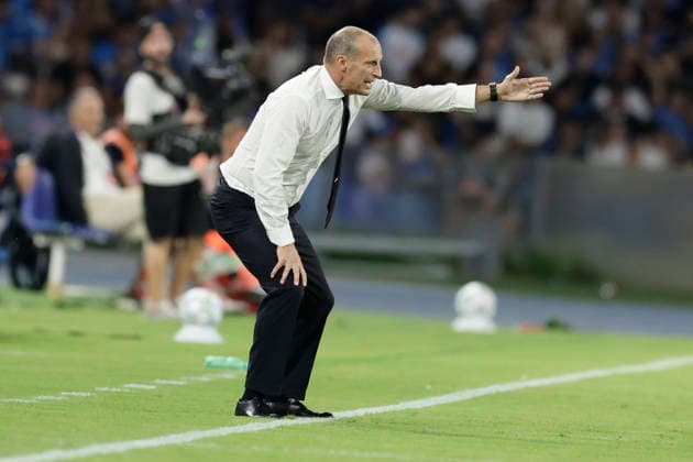 CL SSC Napoli cl SSC Napoli vs Arsenal Massimiliano Allegri during Champions League football match SSC Napoli vs Arsenal at the Diego Armando Maradona stadium in Napoli September 09, 2026. _BPH9394 Copyright: xAntonioxBalascox