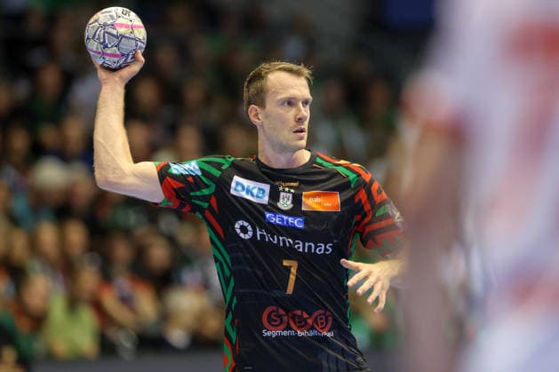 09.09.2026, xtgx, Handball Champions LegaueL, SC Magdeburg - Kolstad Handbold emspor, v.l. Felix Claar (Magdeburg, 7) Magdeburg