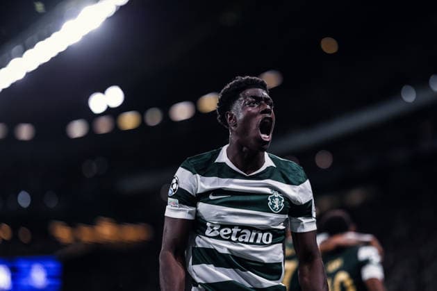 September 9, 2026, Lisboa, Lisboa, Portugal: Geny Catamo of Sporting Clube de Portugal celebrates scoring his sides first goal of the match during the UEFA Champions League 2026 27 League Phase MD1 match between Sporting CP and Galatasaray at Estadio Jose Alvalade on September 09, 2026 in Lisboa, Portugal. Lisboa Portugal - ZUMAg283 20260909_zsp_g283_010 Copyright: xJoaoxGregoriox