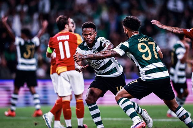 September 9, 2026, Lisboa, Lisboa, Portugal: Geny Catamo of Sporting Clube de Portugal celebrates scoring his sides first goal of the match during the UEFA Champions League 2026 27 League Phase MD1 match between Sporting CP and Galatasaray at Estadio Jose Alvalade on September 09, 2026 in Lisboa, Portugal. Lisboa Portugal - ZUMAg283 20260909_zsp_g283_017 Copyright: xJoaoxGregoriox