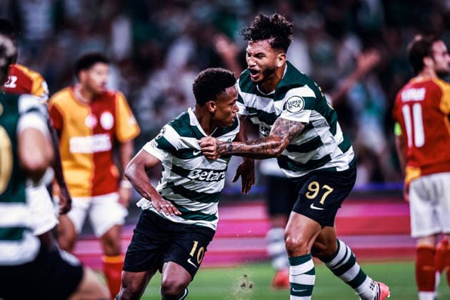 September 9, 2026, Lisboa, Lisboa, Portugal: Geny Catamo of Sporting Clube de Portugal celebrates scoring his sides first goal of the match during the UEFA Champions League 2026 27 League Phase MD1 match between Sporting CP and Galatasaray at Estadio Jose Alvalade on September 09, 2026 in Lisboa, Portugal. Lisboa Portugal - ZUMAg283 20260909_zsp_g283_018 Copyright: xJoaoxGregoriox