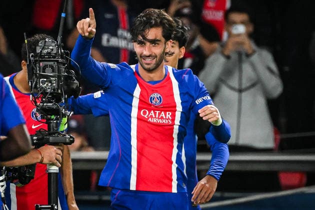 September 9, 2026, Paris, France, France: Ferran TORRES of PSG celebrates his goal during the UEFA Champions League, League Phase MD1 match between Paris Saint-Germain and SK Slovan Bratislava at Parc des Princes Stadium on September 09, 2026 in Paris, France. Paris Saint-Germain V SK Slovan Bratislava - UEFA Champions League  - ZUMAm308 20260909_zsp_m308_021 Copyright: xMatthieuxMirvillex